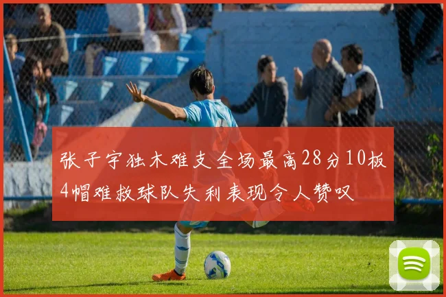 张子宇独木难支全场最高28分10板4帽难救球队失利表现令人赞叹